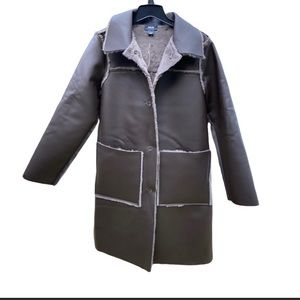 Antropologie “MAEVE” Reversible Shearling Coat NWT